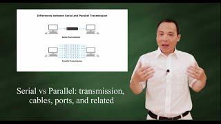 Serial transmission vs parallel  transmission