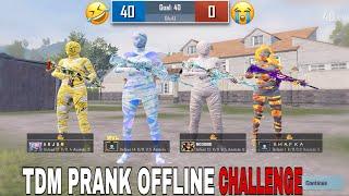 PRANK TDM OFFLINE 4 MUMMYZERO KILL CHALLENGESAMSUNG,A7,A8,J4,J5,J6,J7