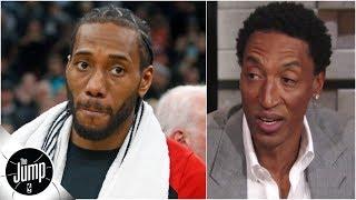 Scottie Pippen details the time Popovich had him talk to Kawhi Leonard | The Jump