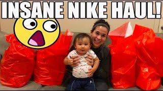 INSANE NIKE HAUL! (OVER 20 ITEMS W/ JORDAN RETROS!!)