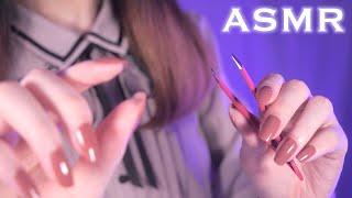 ASMR Plucking Your Stress & Negative Energy  (Layered Sounds, Whispering, etc)