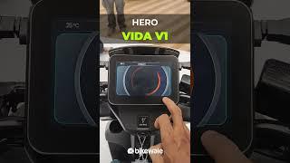 Hero Vida V1 Pro Electric Scooter Touchscreen Display Explained #shorts #HeroVida #VidaEV