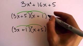 Factoring Quadratic Expressions Pt. 3