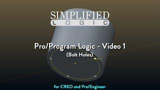 Pro/Program LOGIC for CREO & Pro/E - Video 1