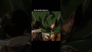 Erwin Smith's "My Soldiers, Rage!" - The Most Powerful Speech in Anime History? (Attack on Titan)