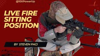 Rapid fire sitting, live fire High Power rifle#rifle #shooting