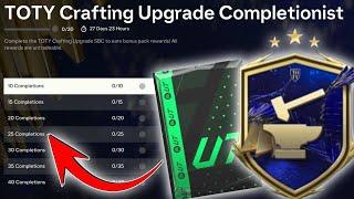 THIS NEW GRIND IS AMAZING!  How to Grind TOTY Crafting Upgrade Completionist Objectives - EA FC 24