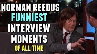 Norman Reedus Funniest Interview Moments of all Time