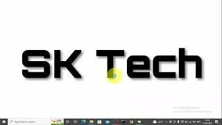 How to Speed Up Your Windows 10 Performance | Tamil | SK Tricknology