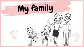 My family -English Vocabulary Lesson