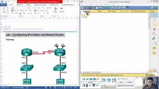 2.2.2.5 - 6.2.2.5 Lab - Configuring IPv4 Static and Default Routes