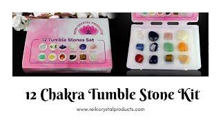 Benefits of 12 Chakra Tumbled Stone Kit | Reiki Crystal Products | Reiki & Crystal Healing