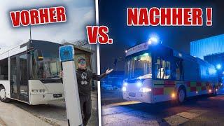 BLAULICHT FÜR DEN LINIENBUS In zwei Tagen NEOPLAN Umgebaut | ItsMarvin