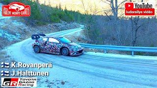 test Monte-Carlo 2022 Kalle Rovanperä , Toyota Yaris WRC Hybride 2022 , full snow