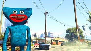 Catnap, Poppy Playtime, Hoppy Hopscotch vs Zoonomaly Monster Rabbit Full Animation GTA V