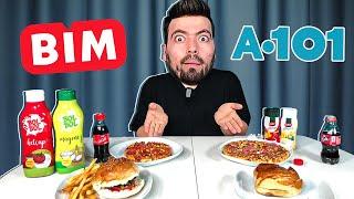 BİM VS A101 Fast Food Ürünlerini Karşılaştırdım !