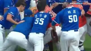 삼성vs한화 벤치클리어링 bench clearing(2017.5월21일)