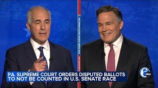 Pennsylvania Supreme Court orders counties not to count disputed ballots in US Senate race