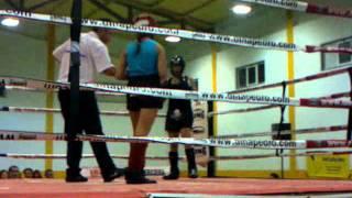 Sara Almeida (KO Team) vs Patricia Figueiredo (Dinamite Team) 9-7-11