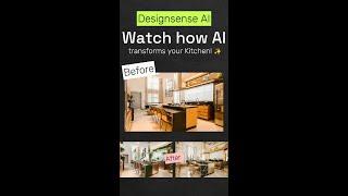 Creating a Kitchen Sanctuary with DesignSense.AI #shorts