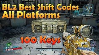 Borderlands 2 Shift Codes for ALL Platforms 100 Golden Keys Still Working