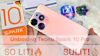 TECNO SPARK 10 PRO UNBOXING AND QUICK SPECIFICATIONS