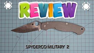 Dual-Review: Spyderco Military 2 and Rockscale Designs Ti Scales