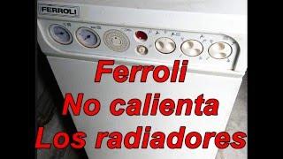 Ferroli de gasoil silent k no calienta los radiadores desbloquear bomba grundfoss