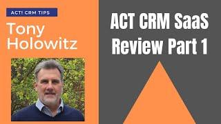 Act CRM SaaS Free Trial & Introduction