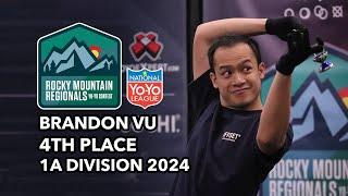 Brandon Vu — 1A Final — 4th Place — Rocky Mountain Regionals 2024 Yo Yo Contest