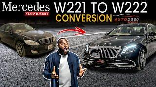 Mercedes S-Class 2007 W221 To 2019 Maybach W222 - A Remarkable Transformation #youtubevideo