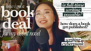 spilling *the tea* on my book deal  how does a book get traditionally published? (Q&A)