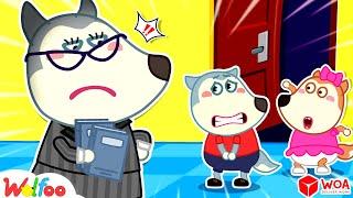 Wolfoo Survives the World's Strictest Mommy Teacher | Cartoons for Kids | WOA Cartoon World