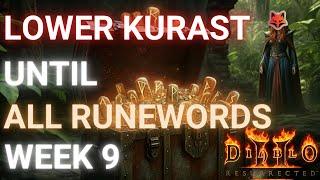 LKUAR WEEK 9, runs 20001-23000, BEST week so far + JAH cubed - Diablo 2 resurrected