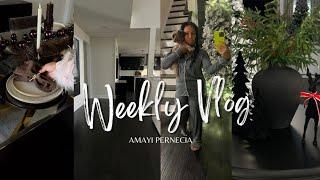 WEEKLY VLOG : GETTING MY HOME TOGETHER | WORKING MOM | BALANCING WORK AND HOME LIFE