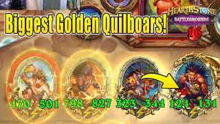 Biggest Triple Golden Quilboars Build My Opponent Built! | Christian Hearthstone Battlegrounds