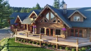 Luxury Log Home Idaho