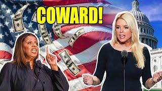 Letitia James Skips Hearing—Pam Bondi Unleashes Subpoena Bombshell