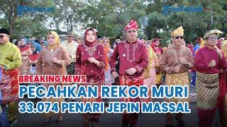  Pontianak Pecahkan Rekor Muri ! Sebanyak 33.074 Penari Jepin Massal Meriahkan HUT Pontianak ke-253