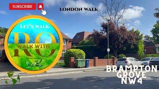 Lets walk: BRAMPTON GROVE HENDON NW4 26 May 2023 #walkwithro