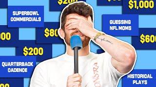 The most fun we have ever had playing NFL jeopardy