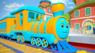 Wheels on the Train + More Vehicle Rhymes for Kids