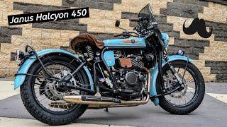 Janus Halcyon 450 - A Designer Built Motorcycle - Wahoo!