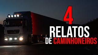 4 Relatos assustadores de CAMINHONEIROS