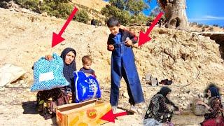 A small miracle: clothing and a big change in the life of Ashraf and his children.