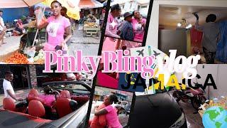 Pinky Bling Goes to Spanish Town Market in Jamaica