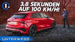 Ein getarnter Supersportwagen: Audi RS 3 | UNTERWEGS mit Daniel Hohmeyer