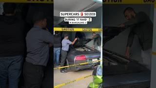 Supercars seized during IT RAID 