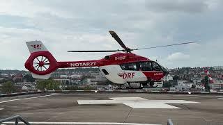 DRF Luftrettung | Start Christoph 51 | Airbus H145 | D-HDSF | Helios Klinikum Pforzheim