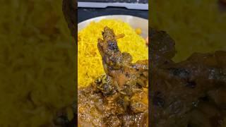 Basonti polau ar chicken tandoori butter masala #food #shorts #youtubechannel #foryou